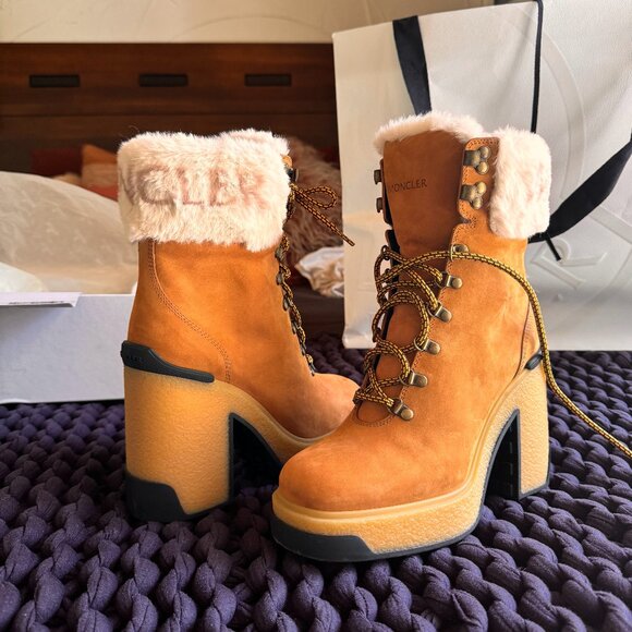 Moncler Fur Boots - Claudia Winter Boots (High Traction) - Picture 1 of 6